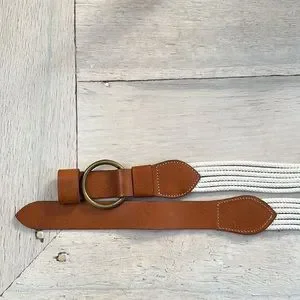 Theory | Accessories | Theory Leather And Rope Belt Ml New  display picture 2